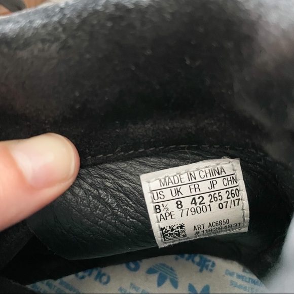 Adidas Alexander Wang AW Skate Mid Shoes Green Night Core Black Sneakers AC6850 main image 7